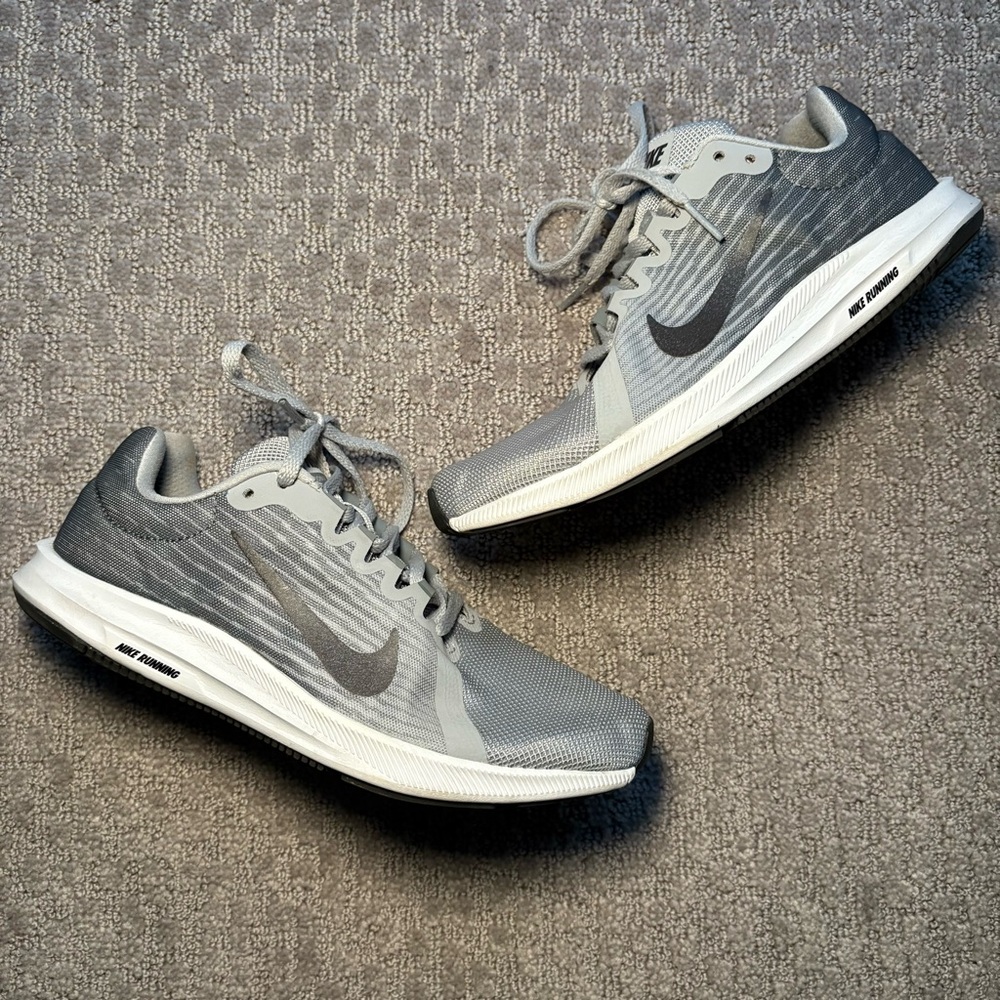 Gray Nike Running Shoes